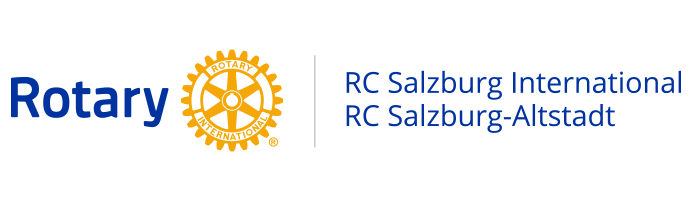 Rotary Golf Charity 2026 Logo des Rotary Club Salzburg International und Rotary Club Salzburg-Altstadt